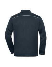 Mens Workwear Knitted Fleece Jacket Solid